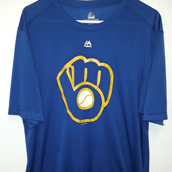 MLB Milwaukee Brewers Men's Shirt - Picture 1 of 8